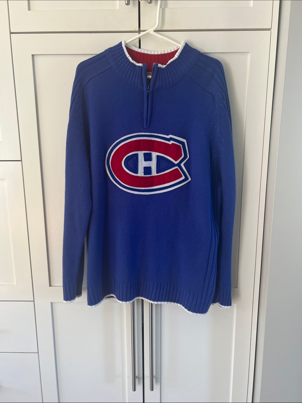 NHL Brand QuarterZip Sweater - Montreal Canadiens